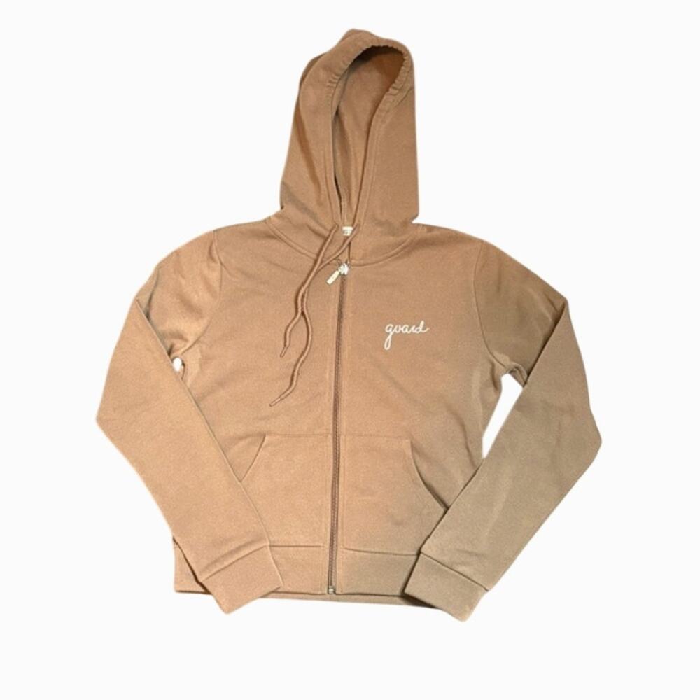 Guard Fleece Camel Zip-up Hoodie